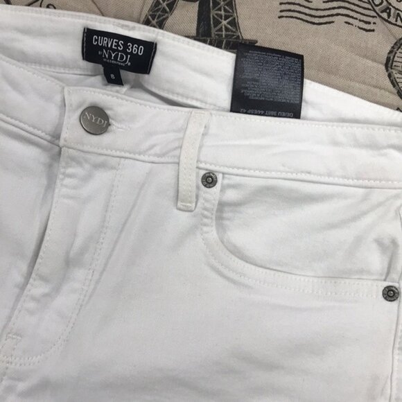 CURVES 360 BY NYDJ Slim Straight Leg Ankle Jeans - Picture 12 of 15